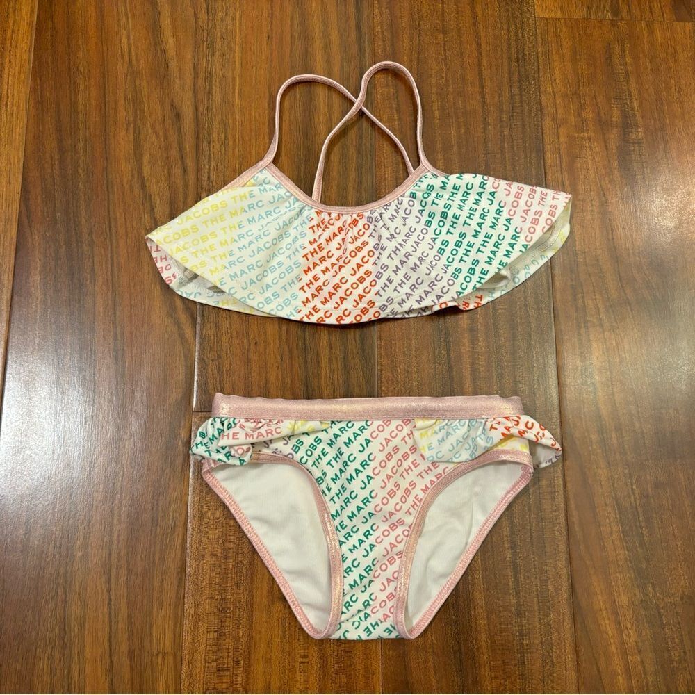 Marc Jacobs all over print 2 piece bikini